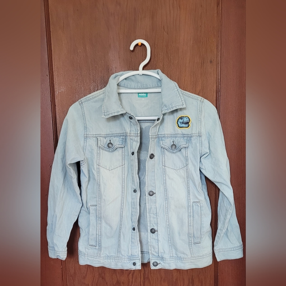 Kids Denim Jacket Dinosaur size 10